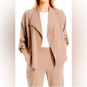 Max Studio open-front cropped jacket